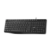 Cod. 281 Teclado Genius KB-117S / Silencioso / Tecla AI Copilot / tipo chocolate / 12 Teclas FN (8*audio, 4*Internet) / USB, cable 1.5m / Español - 2
