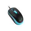 Cod. G:287 Mouse Genius Óptico DX-123 / USB-A / 1200DPI / Negro/azul - 2