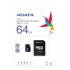 Cod. 140 Memoria Micro SD ADATA Premier / 64GB /UHS-I Clase 10 / 2en1 / 80MB/ - 3