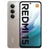 Cod. 317 Xiaomi Redmi 15 / 256GB Rom / 8GB Ram (16GB exten.) / Snapdragon&reg; 685 / 6.9" FHD+ 144Hz / Cam. Dual 50MP con AI + 8MP Frontal / Bat. 7.000 mAh Carga r&aacute;pida 33W / IP64 / USB-C / Gris - 1