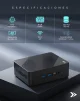 Cod. 241 &nbsp;Mini CPU ENV&nbsp;/ AMD Ryzen&trade; 5 3500U / 16GB / 512GB M.2 SSD NVMe / Wi-Fi AC + BT / 2*HDMI 4K / 2*USB3.2 + USB-C 3.2 Gen1, LAN RJ45 / Windows 11 Home (Preinstalado) / montaje vesa (75mm) P/Instalaci&oacute;n oculta - 4