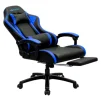 Cod. 1179 Silla Gamer Potenzza RGB Black/Blue / Iluminaci&oacute;n RGB / Almohada cabeza y zona lumbar / reclinable 120&ordm; / Rotaci&oacute;n 360&deg; / Reposapi&eacute;s retr&aacute;ctil - 3