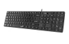 Cod. 186 Teclado Genius SLIMSTAR 126 /12 teclas con función multimedia + 4 teclas de acceso rápido /Elegante y superficie Premium /Slim / USB / Español / Negro - 1