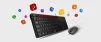 Cod. G:184  Kit Genius Teclado Slim + Mouse 1000DPI SlimStar C126 /USB/Español - 3