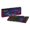 Cod. 289 Teclado Mec&aacute;nico Genius GX Scorpion K12 / iluminaci&oacute;n RGB / Switch Marron / AI Copilot / teclas completas anti-ghosting / 12 teclas FN P/acceso r&aacute;pido / Espa&ntilde;ol USB, Wired 1.8m Negro - 2