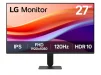 Cod. 131 Monitor LG 27U411A-B 27", IPS, FHD, 120Hz / &nbsp;HDR10 y sRGB 99% (t&iacute;p.) / Black Stabilizer / Dynamic Action Sync / HDMI 2.0, VGA / Dise&ntilde;o sin bodes / Base delgada / compatible VESA - 1