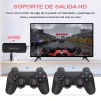 Cod. 077 Consola de video juegos GAMESTICK X2 / Interfaz HDMI / Incluye + de 40.000 Juegos clásicos (128GB) / 2*Controles inalámbricos 2.4GHz - 5