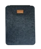 Cod. 095 Estuche de fieltro acrilico INS PIN LS216 P/laptop de 14.0&quot; / Gris oscuro - 1