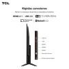 Cod. 116 Smart TV TCL 50V6C 50&quot; 4K UHD / Google TV / (DLG 120Hz) HDR 10+ MEMC / AiPQ / Dynamic Color / Bisel Metálico / Panel HVA / HDMI 2.1, USB / WiFi 5 &amp; BT5.2 / Dolby audio / Google Cast / Control remoto por voz - 9