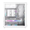 Cod. 357 Case GAMEMAX F46 WH / ATX&nbsp;/ 1*USB-C, 2*USB3.0 / frontal Mesh Optimizado P/Flujo de Aire y lat. vidrio templado&nbsp;/ admite refri. l&iacute;quida 360&deg; &amp; VGA 350mm / M&oacute;dulo I/O intercambiables / Incluye 4*Fans ARGB 120mm - 6