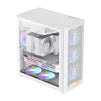 Cod. 357 Case GAMEMAX F46 WH / ATX&nbsp;/ 1*USB-C, 2*USB3.0 / frontal Mesh Optimizado P/Flujo de Aire y lat. vidrio templado&nbsp;/ admite refri. l&iacute;quida 360&deg; &amp; VGA 350mm / M&oacute;dulo I/O intercambiables / Incluye 4*Fans ARGB 120mm - 3