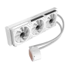 Cod. B:170 Enfriamiento L&iacute;quido GAMEMAX ICEBURG 360 Digital WH / FAN 3*120MM PWM / TDP 290W / Pantalla digital de temperatura / Sincronizaci&oacute;n ARGB AURA Sync / Compatible Intel LGA1700 y AMD AM5 - 5