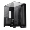 Cod. 309 Case GAMEMAX Infinity Plus Black / ATX / USB3.1/USB-C / Diseño Vista Panorámica 3 lados vidrios templados / cables y tubos ocultos / admite: refri. líquida 360°, VGA 400mm &amp; soporta hasta 8 fans - 2