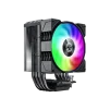 Cod. 160  Air Cooler CPU GAMEMAX Gamma90 Digital BK ARGB / Pantalla digital de temperatura / 4*tubos térmicos  / Compatible: Intel LGA1851/1700/1366/1200/1115X y AMD AM5/AM4 / AURA SYNC, PWM 4 pines - 3
