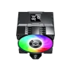 Cod. 160  Air Cooler CPU GAMEMAX Gamma90 Digital BK ARGB / Pantalla digital de temperatura / 4*tubos térmicos  / Compatible: Intel LGA1851/1700/1366/1200/1115X y AMD AM5/AM4 / AURA SYNC, PWM 4 pines - 4