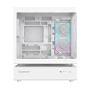 Cod. 319 Case GAMEMAX N80 WH / vidrio Curvo templado panor&aacute;mico / Dise&ntilde;o modular desmontable: / 1*USB3.0 + 1*Tipo-C Gen2 /&nbsp;audio HD / Montaje vertical de tarjeta GPU / Refrigeraci&oacute;n integral: cobertura de 270: 6*ventiladores 12mm. ARGB + HUB Fan PWM ARGB - 7