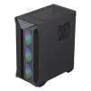 Cod. 399 Case GAMEMAX Brufen COC / E-ATX / Panel frontal Mesh corte en diamante / vidrio templado con bisagra lateral / 2*USB3.0, USB-C, USB2.0 / Incluye 5*Fans (1*Fan Turbo 14CM COC P/MB + 4 Fans 12CM ARGB + Controlador V5.0 PWM+ARGB hub + Control remoto - 4