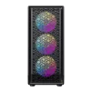 Cod. 351 Case GAMEMAX FORGE COC / M-ATX / USB-C, USB3.0, USB2.0 / lat. vidrio templado y fron. diseño parrila ABS / Bloqueo interruptor de niños / audio HD / COC 1*Turbo Fan P/MB / Incluye 4*Fans ARGB 120mm - 2