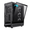 Cod. 351 Case GAMEMAX FORGE COC / M-ATX / USB-C, USB3.0, USB2.0 / lat. vidrio templado y fron. diseño parrila ABS / Bloqueo interruptor de niños / audio HD / COC 1*Turbo Fan P/MB / Incluye 4*Fans ARGB 120mm - 9