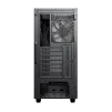 Cod. G:400 Case GAMEMAX Diamond CP BLACK / ATX / Panel frontal Efecto corte en diamante y tira LED ARGB / Diseño puerta deslizante / tapa lateral vidrio templado / USB3.0 + USB 2.0 / admite VGA 340mm / Incluye 4*Fans (1*Fan Turbo 14CM COC P/MB + 3*Fans 12 - 10