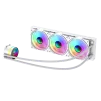 Cod.172 Sistema de Enfriamiento Líquido GAMEMAX ICEBURG 360 Infinity WH / FAN 3*120MM PWM / Sincronización ARGB AURA Sync / Conector 5V, 3 pines / 12V 4 pines / Compatible Intel LGA 1700 / AMD AM5 / ARGB - 11