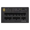 Cod. 154 Fuente de Poder GAMEMAX GX750 PRO Black (ATX3.1 PCIe5.1) Modular / 750Watts / Certificada 80 Plus Gold / Compatible ATX3.1 y PCIe5.1 (conexión 12V-2x6 P/tarjetas GPU RTX40) /135MM Ventilador /100-240V / ATX - 8