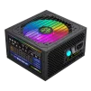 Cod. 140 Fuente de Poder GAMEMAX VP-600-M-RGB BK&nbsp;/ Semi-Modular / Certificado 80 Plus Bronze / 600Watts / 12CM Ventilador RGB / ATX P/PC - 1
