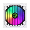 Cod. 145 Fuente de Poder GAMEMAX VP-700-M-RGB WH&nbsp;/ Semi-Modular / Certificado 80 Plus Bronze / 700Watts / 12CM Ventilador RGB / ATX P/PC - 12