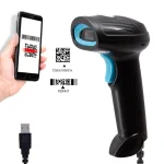 Cod. 1024 Lector de Códigos de barras & QR Láser 2D scanner S50 / Lectura hasta 10 cm /Plug and Play / USB
