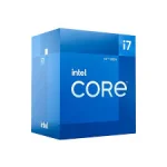 Cod. 178 Procesador Intel Core i7-12700F (Sin video) 12va. Generación / FCLGA 1700 / 12 núcleos (8 núcleos P + 4 núcleos E) / 25 MB caché, hasta 4,90 GHz