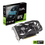 Cod. 211 Tarjeta de Video ASUS Dual NVIDIA® GeForce RTX™ 3050 OC Edition 6GB GDDR6 / 1*DisplayPort, 1*HDMI 2.1, DVI-D / PCI Express® Gen 4 x16