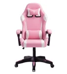 Cod. 1173 Silla Gamer ENV Aphrodite Pink / Almohada cabeza y zona lumbar / Rotación 360° / Respaldo reclinable 180º
