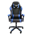 Cod. 1172 Silla Gamer ENV Olympus Black/Blue / Almohada cabeza y zona lumbar / Rotación 360° / Respaldo reclinable 180º