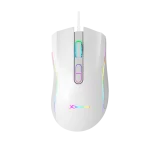 Cod. GX:213 Mouse XTRIKE-ME GM-314 WH / 7200 DPI / Driver Programable / Iluminación RGB (efectos dinamicos) / USB, Cable:1.5 mt. / 7 botones / blanco