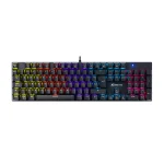 Cod. 293 Teclado Mecánico Xtrike Me GK-803 SP / Switch Rojo / 105 teclas (26 teclas anti-ghosting), FN Multimedia / Retroiluminado Rainbow (17 modos) / Cable USB-A 1.6m / Español