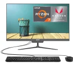 Cod. 244 AIO AIO ENV EOS R7 37 / AMD Ryzen™ 7 PRO 3700U con Gráficos Radeon Vega 10 / 16GB / 512GB PCIe® NVMe™ / 27.0" FHD (1920*1080 px) / Wi-Fi AC + BT / Win 10 (Preinstalado), actualizable a Windows 11 / Cámara 3.1MP / Incl. Teclado + Mouse / Black