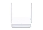 Cod.077 Router Wireless N TP-LINK MERCUSYS MW301R/ 300 Mbps/2.4GHZ/2 puertos LAN/ 1 Puerto WAN/ 2 Antenas omnidireccionales fijas 5dBi