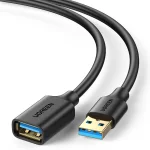 Cod. 223 Cable de extensión UGREEN 30126 / USB 3.0 macho a USB hembra / 1,5m