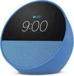 Cod. A:228 Amazon Echo Spot Despertador Smart con Alexa / pantalla táctil 2.83" con Reloj personalizable / Parlante 1.73” (sonido vibrante) / Wifi / Bluetooth / Color Azul marino