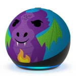Cod. A:232 Parlante Smart Amazon Echo Dot (5ta Gen.) Kids / sonido vibrante 1.73” / Audio-Libros, Juegos Educativos (1 año Amazon Kids+) / Control parental - Dragón
