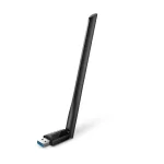 Cod. 367  Adaptador WiFi USB 3.0 TP-Link Archer T3U Plus / Dual Band AC1300 (400Mpbs 2.4GHz, 867Mbps 5GHz) / MU-MIMO / antena*2 180°de Alta Ganancia / Compatible con Windows 11 /10/8.1/8/7/XP, Mac OS X
