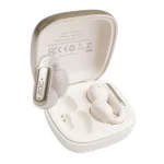 Cod. 137 Audífonos AOC ACD2534WT / Bluetooth® 5.4 / Ear-Clip (Ajuste seguro) / Touch Intelligent / Cancelación de Ruido ENC / Bat. 300mAh, USB-C