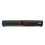 Cod. M:147 Barra de sonido Wireless Stereo MARVO (SG-286) Etna 40 / Bluetooth 5.3 / 2*5W / LED Efectos RGB / Control de volumen / USB(Power) / Black