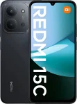 Cod. 349 Xiaomi Redmi 15C / 128GB Rom / 4GB Ram (up to 8GB exten.) / Helio G81-Ultra / 6.9" HD+ 120Hz / Cam. Dual 50MP con AI + 8MP Frontal / Bat. 6.000 mAh / 33W / IP64 / USB-C / Negro Ocaso