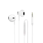 Cod. 139 Audífonos Pavareal E65 / jack 3.5mm. / Manos libres / 1.20 m. / Blanco