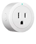 Cod. I:891 Enchufe Smart YX-WS01 / Encendido/Apagado Programable y función de temporizador / 10A-100-240V 50/60Hz / Compatible con Alexa o Google Home / blanco