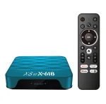 Cod. 1191 TV BOX XS97 X-618 / HDR 4K Ultra HD / 4GB RAM / 32GB Alm. / Android TV 12.0 ( Preinstalado XuperTV) / Wi-Fi Wual 2.4G/5G & BT 5.0