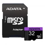 Cod. 141 Memoria Micro SD ADATA Premier / 32GB /UHS-I Clase 10 / 2en1 / 80MB/s
