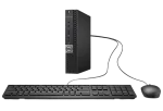 Cod. 226 CPU Dell Optiplex 3040 Micro (Off Lease) / Intel® Core™ i5-6500T,  2.5GHz / 8GB / 256GB SSD / Windows 11 Pro / Incl. teclado y Mouse USB