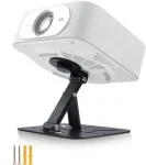 Cod. 1185 Soporte P/Proyector 3en1 (escritorio, pared, techo) con rosca 6,35mm (1/4") / Max. 5kg (11lbs)/ plegable / ajuste de 180° / Metal